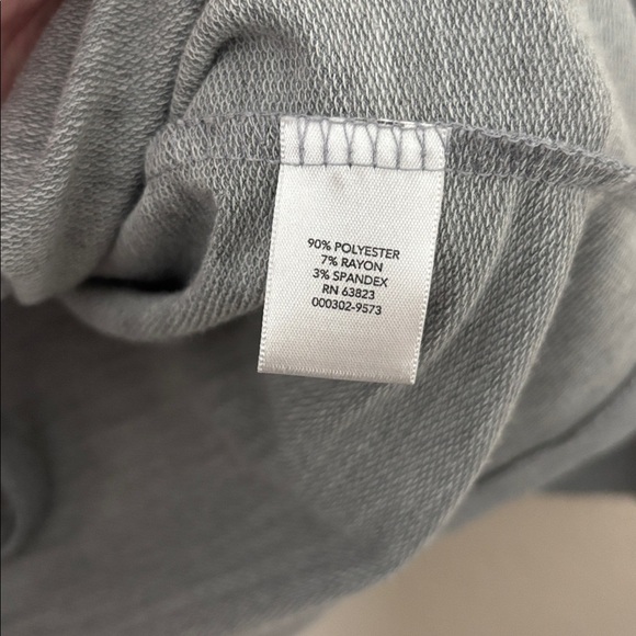 Christopher & Banks Cardigan Sweater Hooded Open Front Cinched Tie Petite Medium - Picture 3 of 4